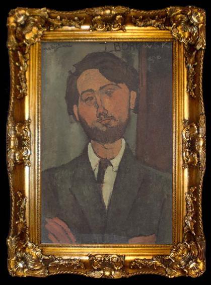 framed  Amedeo Modigliani Zborowski (mk38), ta009-2